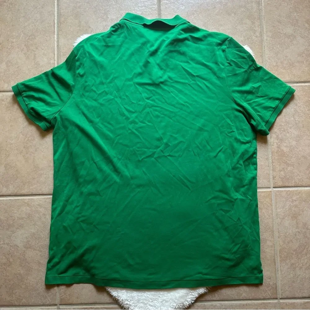 Polo Ralph Lauren Men's Classic Green Polo Short Size XXL